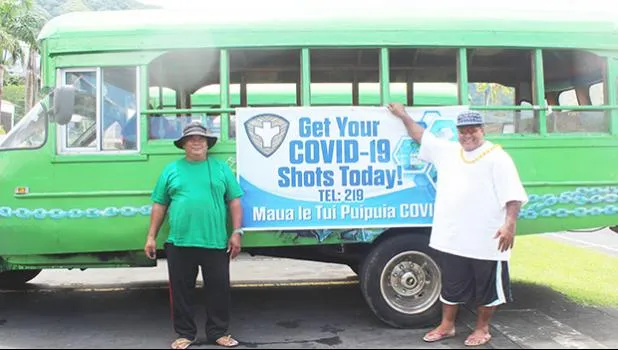 Vaccination bus