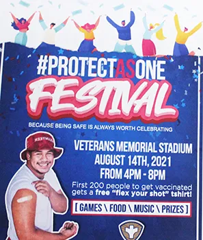  “Protect AS One - Festival” poster