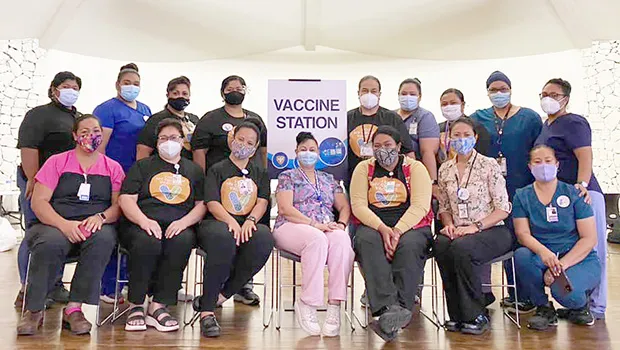 Dept of Health staff at Lee Auditorium