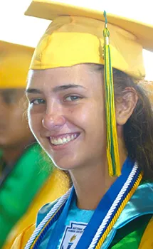 Leone High School class of 2018 Valedictorian, Stephanie Lynn Sagapolutele Floor.