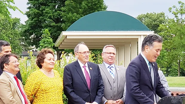 Amata with  members of the House Armed Services Committee