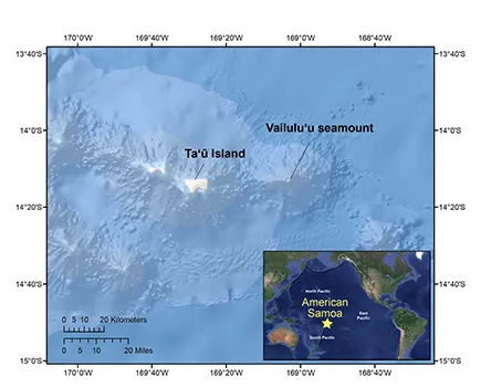 Manu'a Islands map
