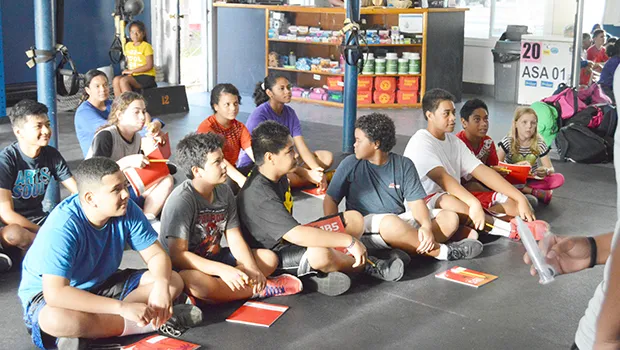 Youth at first meeting for summer water sports