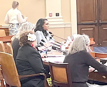 Amata gave testimony on her bill H.R. 399