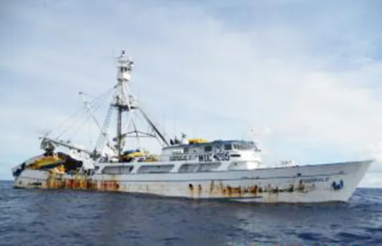 US flaged purse seiner vessel F/V Koorale
