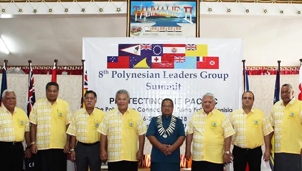 Polynesian Leaders Group including Lt. Gov. Lemanu Peleti Mauga of American Samoa
