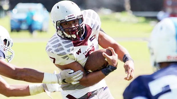 Ben Tuimaseve of the Warriors 