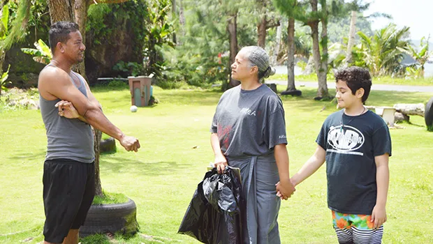 Frances Jane Saelua Togia, speaking with the pulenu’u