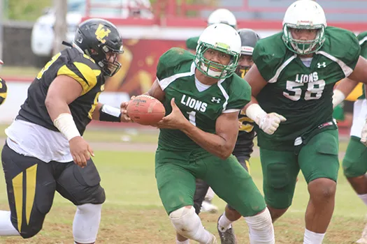 Fa’alili Fa’amoe, breaking loose at midfield