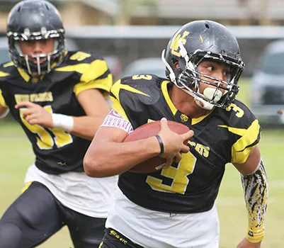 Nu’uuli Wildcats back-up quarterback
