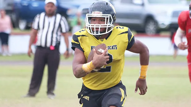 Nu’uuli Wildcats quarterback, Jerry Isaako