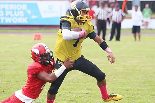 He’s back! Joseph Mauga who represented American Samoa in the Youth Olympic Games 