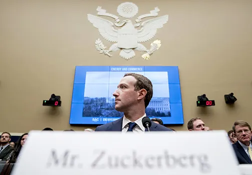 Facebook CEO Mark Zuckerberg in an AP file photo